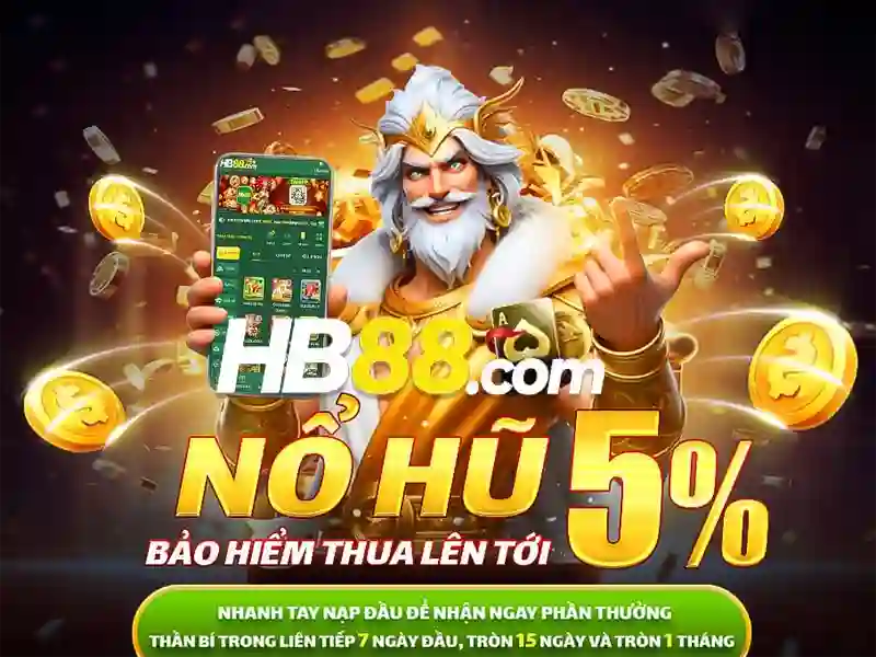 Các loại game slot nổi bật tại HB88