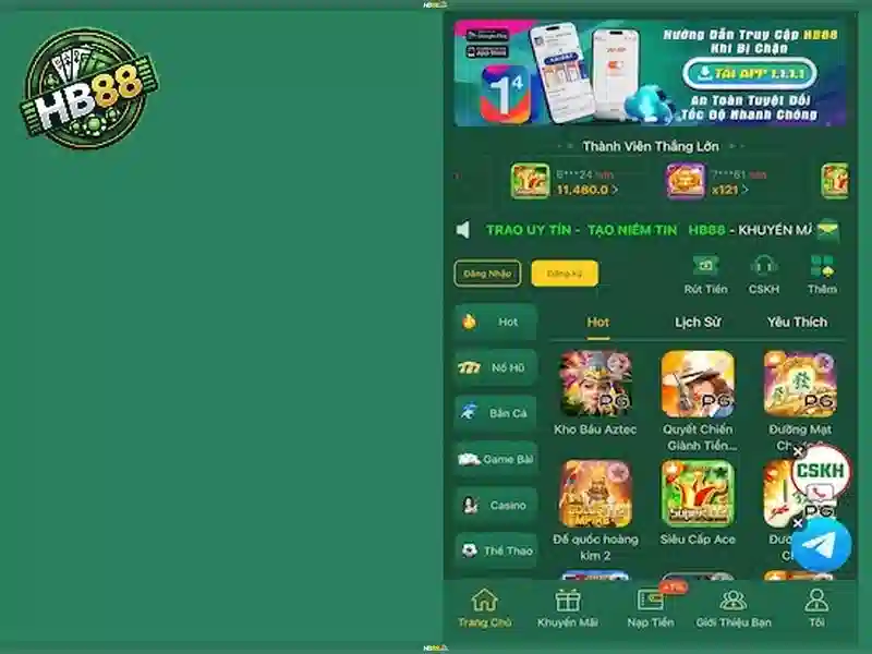 Hướng dẫn nạp tiền HB88