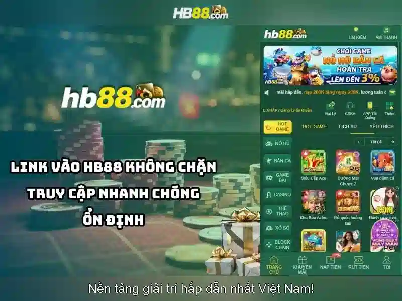 Bước 1: Truy cập website HB88