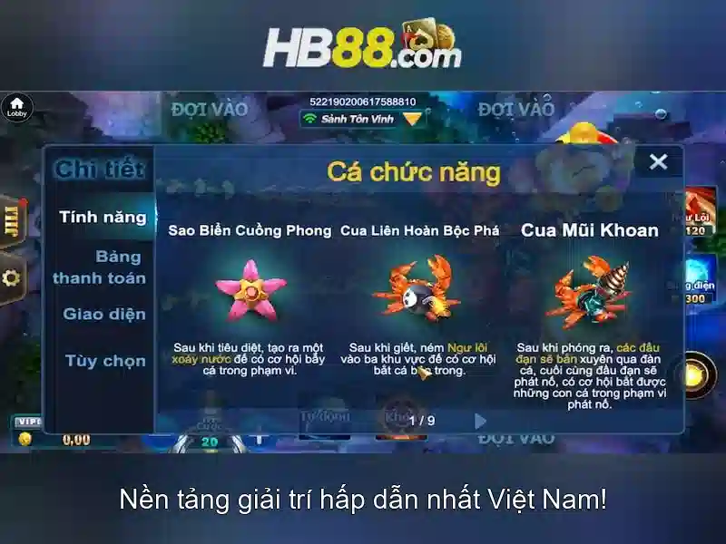 Hướng dẫn chi tiết nạp tiền HB88
