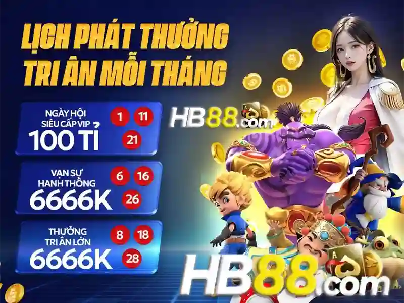 trải nghiệm slot HB88
